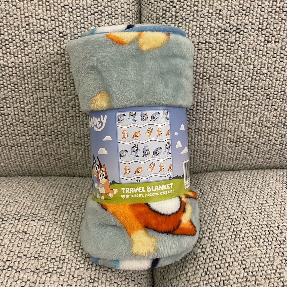 BNWT Bluey and Bingo Travel Blanket
$50